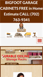 Mobile Screenshot of lasvegasoverheadstorageracks.com